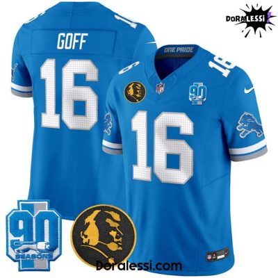 Detroit Lions John Madden Limited Blue Football Jersey