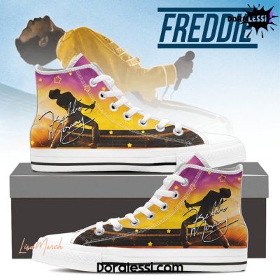 Freddie High Top Canvas Shoes