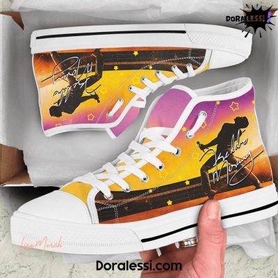 Freddie High Top Canvas Shoes