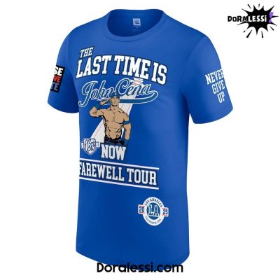 John Cena Farewell Tour Blue Shirt