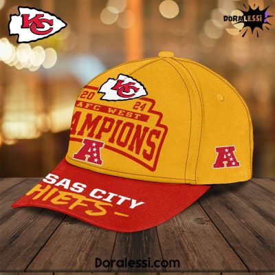 Kansas City Chiefs 2024 AFC West Champions Classic Cap