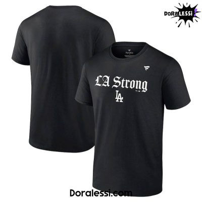 Los Angeles Dodgers Fanatics Unisex LA Strong TShirt