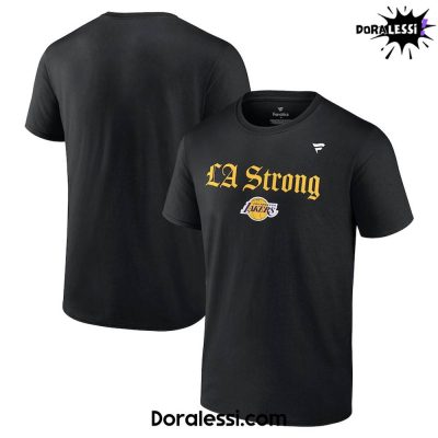 Los Angeles Lakers Fanatics Unisex LA Strong T-Shirt