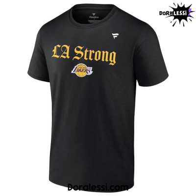 Los Angeles Lakers Fanatics Unisex LA Strong T-Shirt