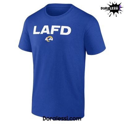 Los Angeles Rams LAFD TShirt keyword rams lafd shirts