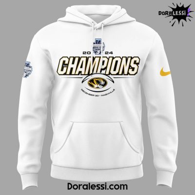 Missouri Tigers Are The 2024 Transperfect Music City Bowl Champs Hoodie