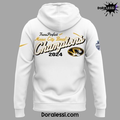 Missouri Tigers Are The 2024 Transperfect Music City Bowl Champs Hoodie