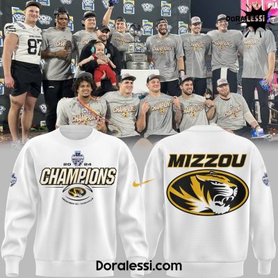 Missouri Tigers Are The 2024 Transperfect Music City Bowl Champs Sweatshirt