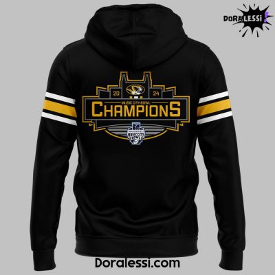 Missouri Tigers Football Music City Bowl Champions Black Hoodie