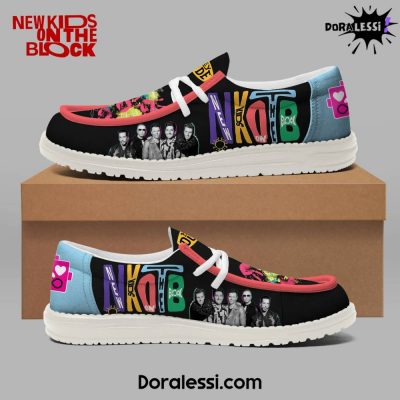 New Kid On The Block NKOTB Hey Dude Shoes