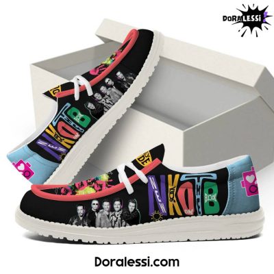 New Kid On The Block NKOTB Hey Dude Shoes