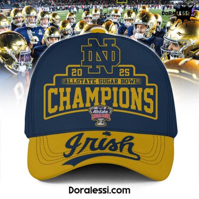 Notre Dame Fighting Irish 2025 Allstate Sugar Bowl Champions Classic Cap