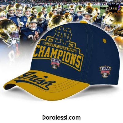 Notre Dame Fighting Irish 2025 Allstate Sugar Bowl Champions Classic Cap