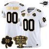 Minnesota Vikings King Of The North Patch Game Custom Football Jersey