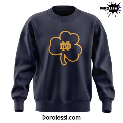 Notre Dame Fighting Irish Coach Marcus Freeman Clover Sweatshirt