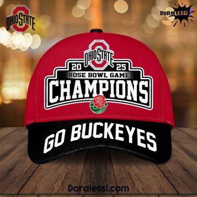 Ohio State Buckeyes 2025 Rose Bowl Game Champions Classic Cap