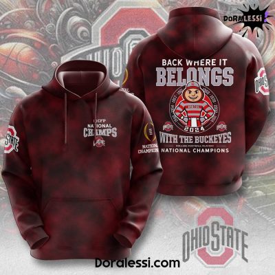 Ohio State Buckeyes Back Where It Belongs With The Buckeyes Hoodie