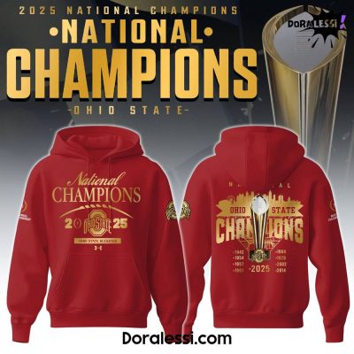 Ohio State Buckeyes National Champions Limited Edition 2025 Hoodie