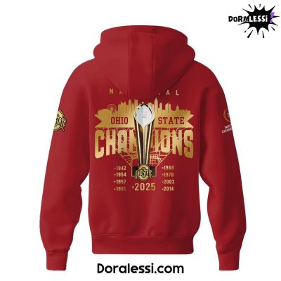 Ohio State Buckeyes National Champions Limited Edition 2025 Hoodie