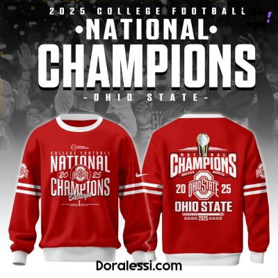 Ohio State Buckeyes National Champions Limited Edition 2025 Sweatshirt