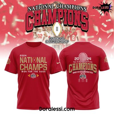 Ohio State Buckeyes National Champions Won For The Ages T-Shirt