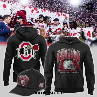 Ohio State Buckeyes Rose Bowl Champs Black Hoodie