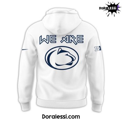 Penn State Nittany Lions Iron Lion We Are Penn State White Hoodie