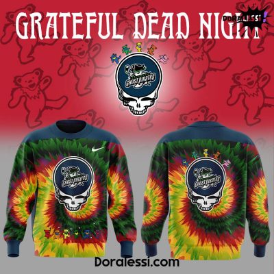 Savannah Ghost Pirates Grateful Dead Night Sweatshirt