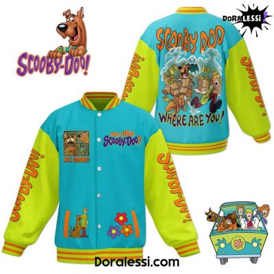 Scooby-Doo Where Are You Baseball Jacket