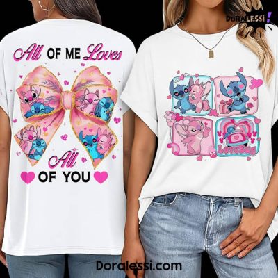 Stitch Love Bug All Of Me Loves All Of You Shirt