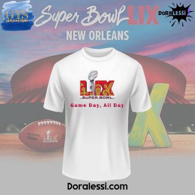 Super Bowl LIX Game Day All Day TShirt