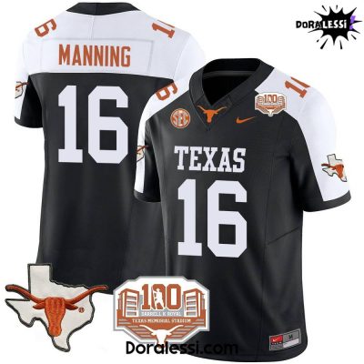 Texas Longhorns 100 years of Darrell K Royal Limited Football Jersey