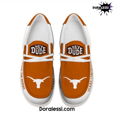 Texas Longhorns Hook ‘Em Horns Premium Hey Dude Shoes