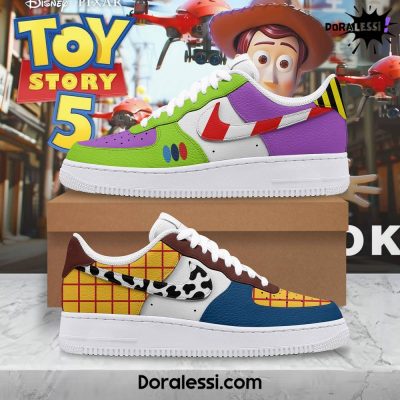 Toy Story 5 Split Woody Buzz Lightyear Air Force 1