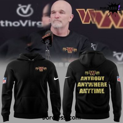 Washington Commanders Coach Dan Quinn Strength Conditioning Logo Hoodie