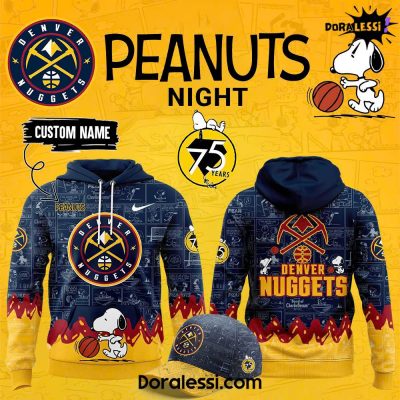 Denver Nuggets 75th Anniversary of Peanuts Hoodie