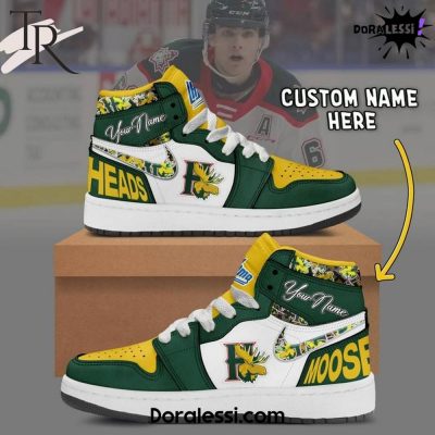 Halifax Mooseheads Custom Air Jordan 1 Sneakers