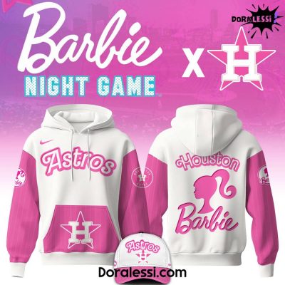 Houston Astros MLB x Barbie Night Game Hoodie