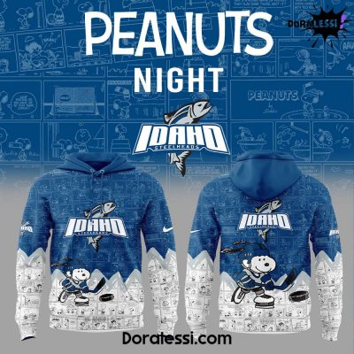 Idaho Steelheads Anniversary of Peanuts Hoodie