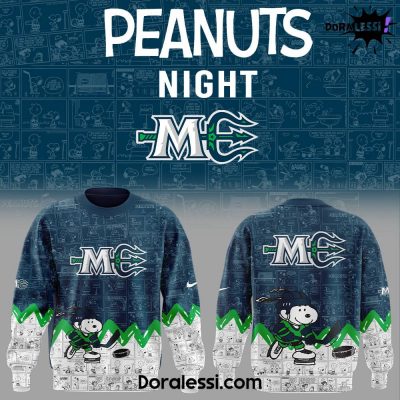 Maine Mariners 75th Anniversary of Peanuts Sweatshirt