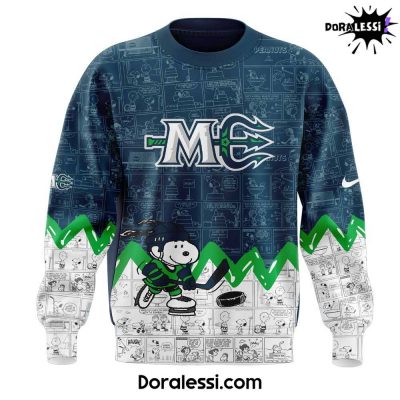 Maine Mariners 75th Anniversary of Peanuts Sweatshirt