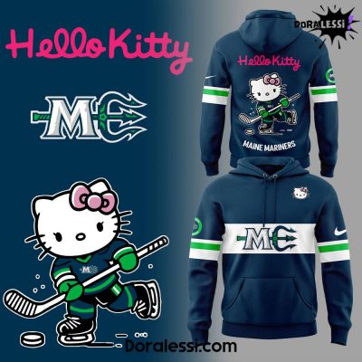 Maine Mariners x Hello Kitty Hoodie