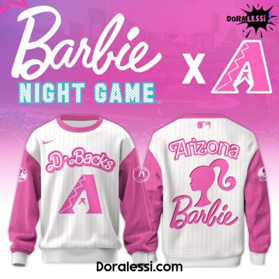 Arizona Diamondbacks MLB x Barbie Night Game Limited Edition Sweatshirt