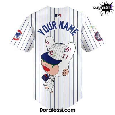 Chicago Cubs Takashi Murakami x MLB World Tour Tokyo Series Baseball Jersey