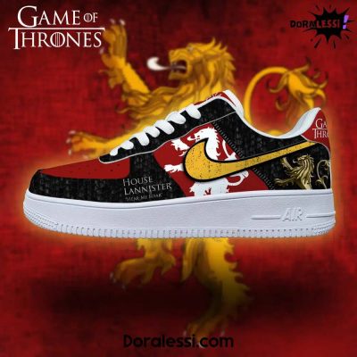 Game of Thrones House Lannister Air Force 1 Sneaker