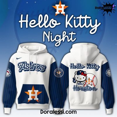 Houston Astros x Hello Kitty Special Edition Game Night Hoodie