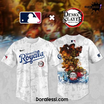 Kansas City Royals MLB x DEMON SLAYER Limited Jersey