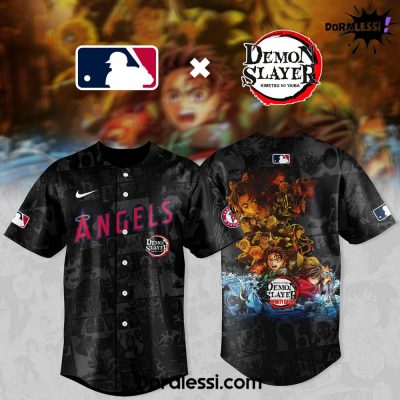 Los Angeles Angels MLB x DEMON SLAYER Limited Jersey