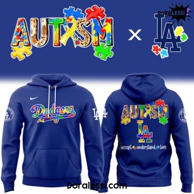 Los Angeles Dodgers x Autism Awareness Hoodie