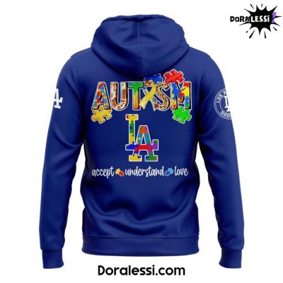 Los Angeles Dodgers x Autism Awareness Hoodie